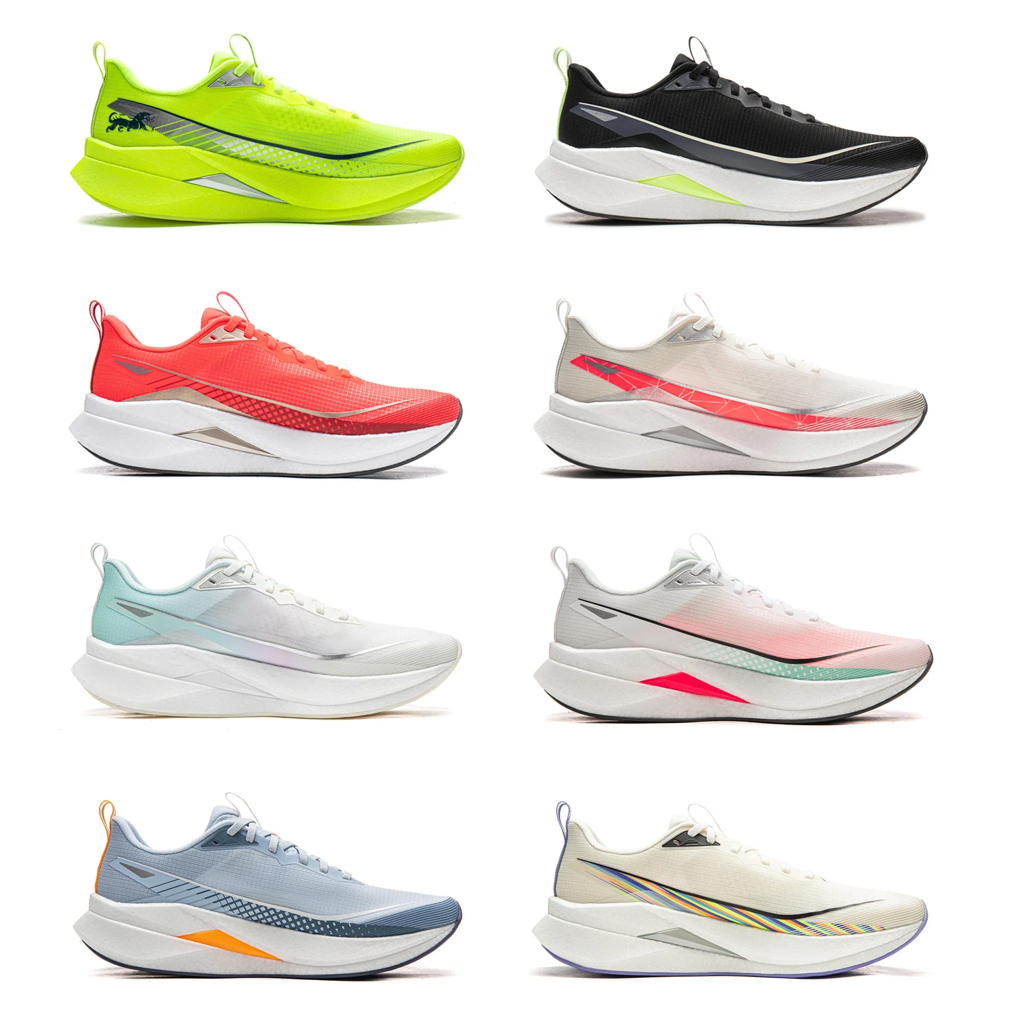 Li-Ning 남성용 RED HARE 9 PRO 레이싱 운동화 BOOM 쿠션 리바운드 통기... - 1