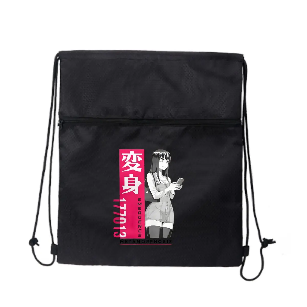 

Transform Sign Sparks Magic Story Черная сверхлегкая уличная сумка на молнии на шнурке идеально подходит для коротких походов