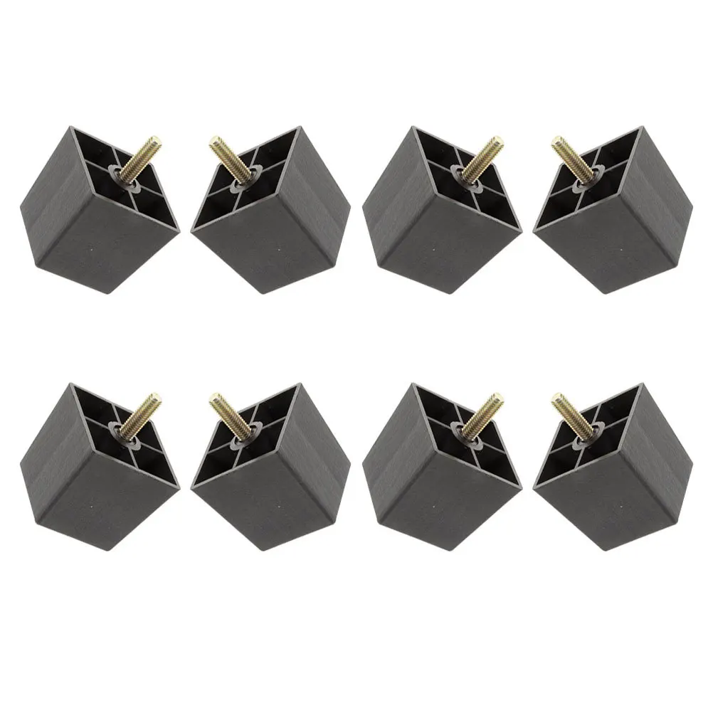 

8Pcs Square Furniture Legs Couch Leg Extensions DIY Replacement Sofa Legs Chair Bed Table Feet Stable Support Modern Design