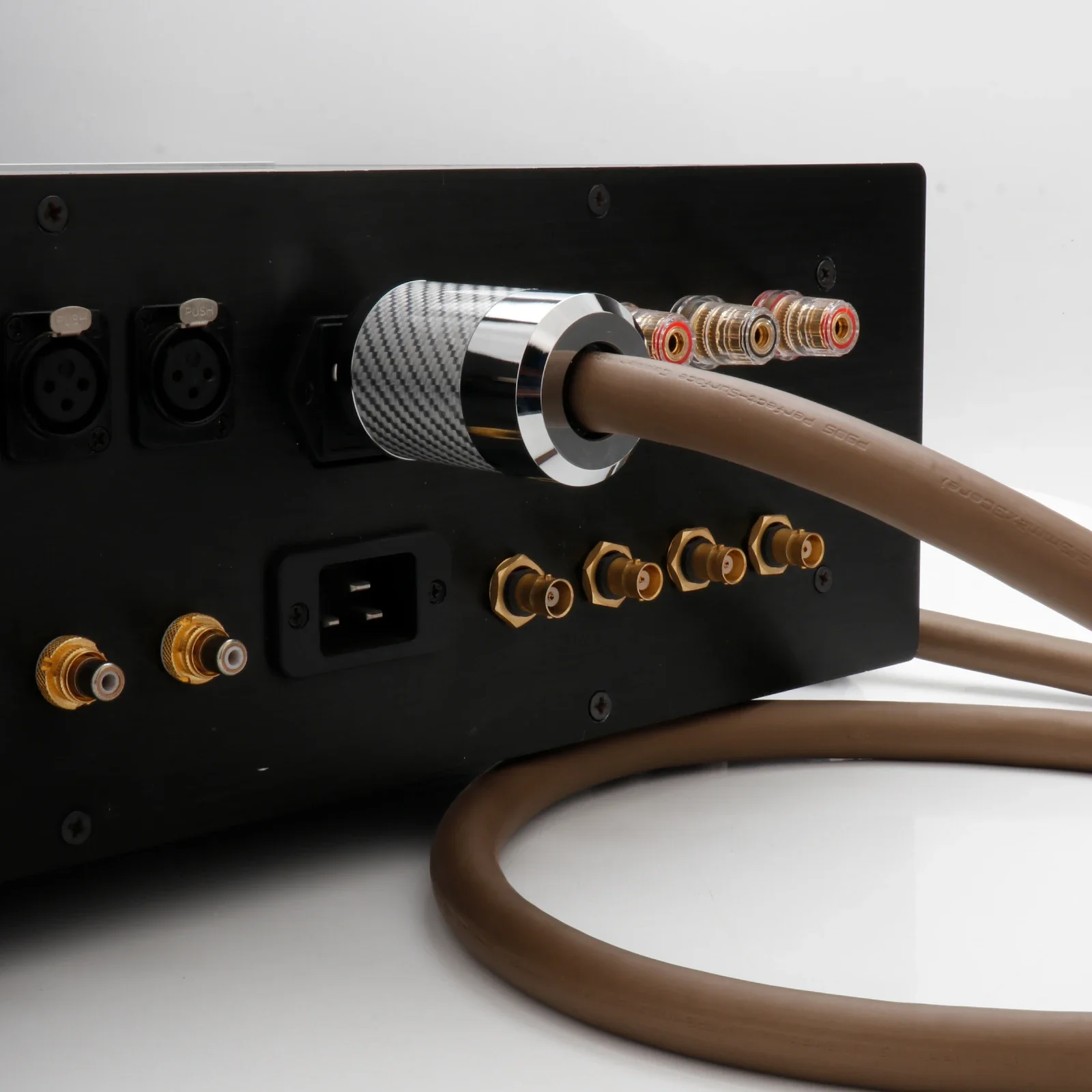 Monosaudio P905 Cable de alimentación 3.0 cuadrado UE/EE. UU. Cable de alimentación para audiófilos 16 mm Escudo de 2 capas utilizado en estudio profesional