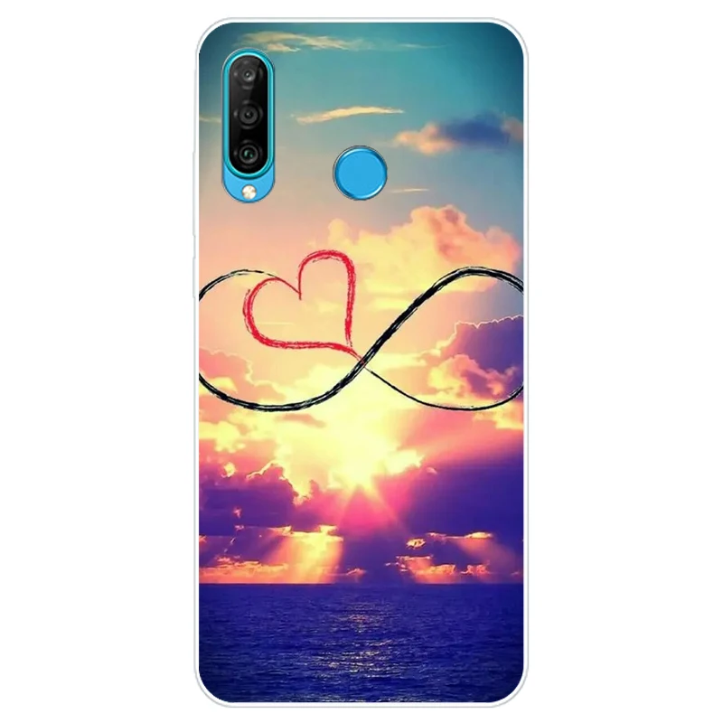 Case For Huawei P30 Lite Pro Case Tpu Cute Back Cover On For Fundas Huawei P30lite Case P 30 lite pro P30pro Soft Silicone Case