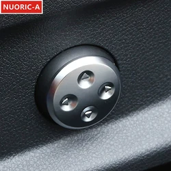 Seat Adjustment Knob Stickers Decoration Cover Trim For Mercedes Benz C E Class GLC W205 W213 X253 2015-2018 Car Styling