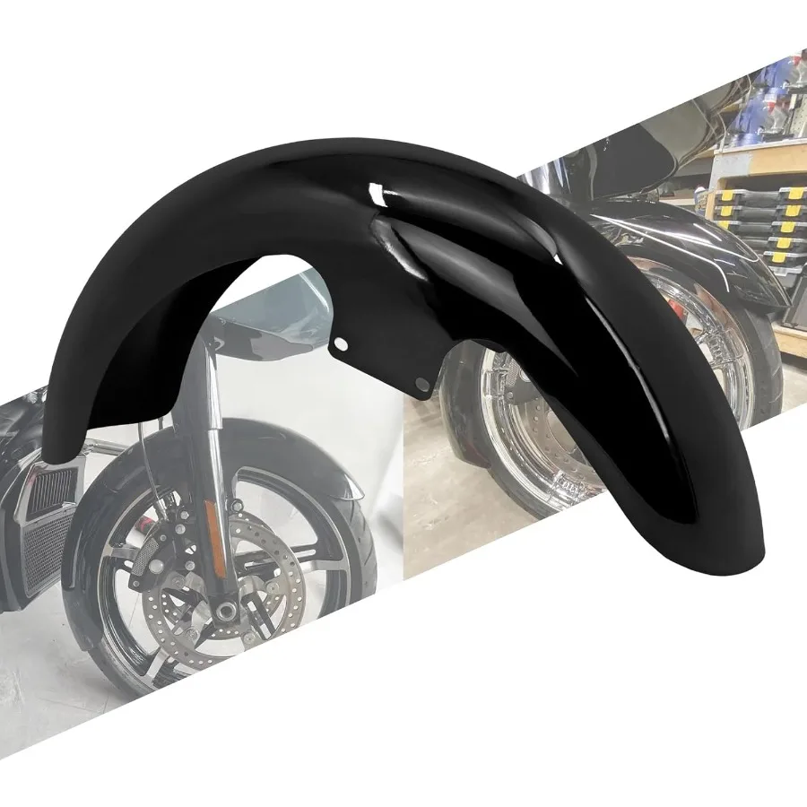 19 inch Front Fender Mudguard for Harley Touring Road King FLHR Electra Glide FLHT Street Glide FLHX 20242025 CVO Road Glide 20