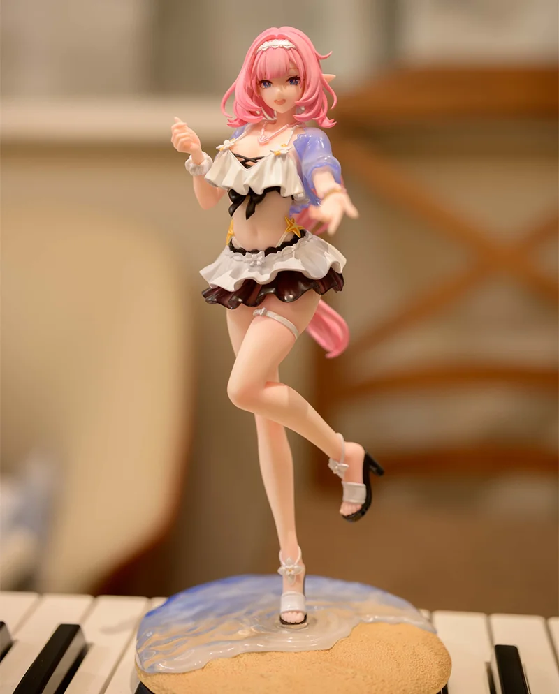 Auf Lager Original Honkai Impact 3 Elysia 1/8 Anime Spiel Figur Sommer Rhapsody Modell Sammeln Spielzeug Ornament Mädchen Geschenke