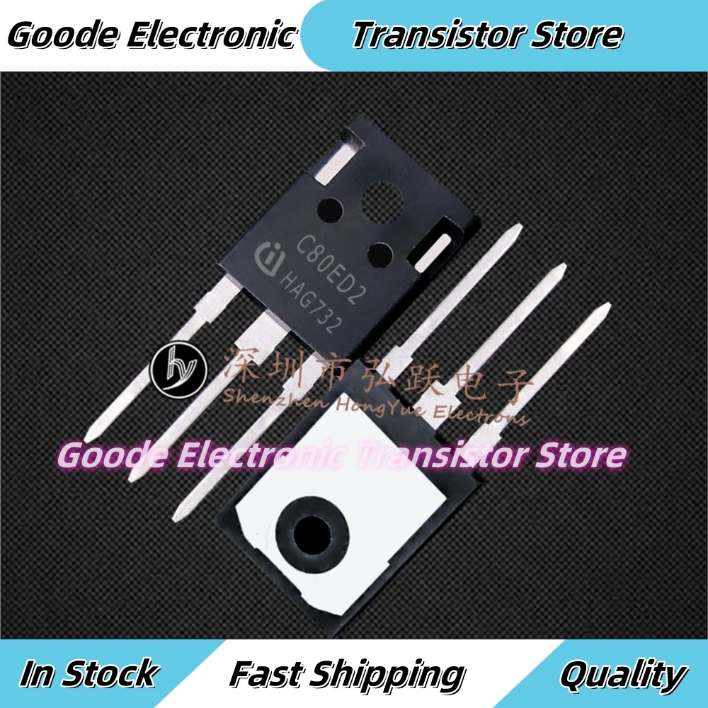 

10PCS C80ED2 IDW80C65D2 TO-247 650V 80A Best Quality Fast Shipping