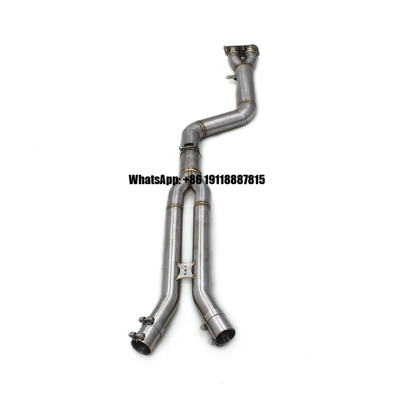

BK Stainless Steel 304 Car Exhaust System for BMW X3M/X4M F97/F98 3.0T 2019-2023 Performance Mid Pipe Motorsport