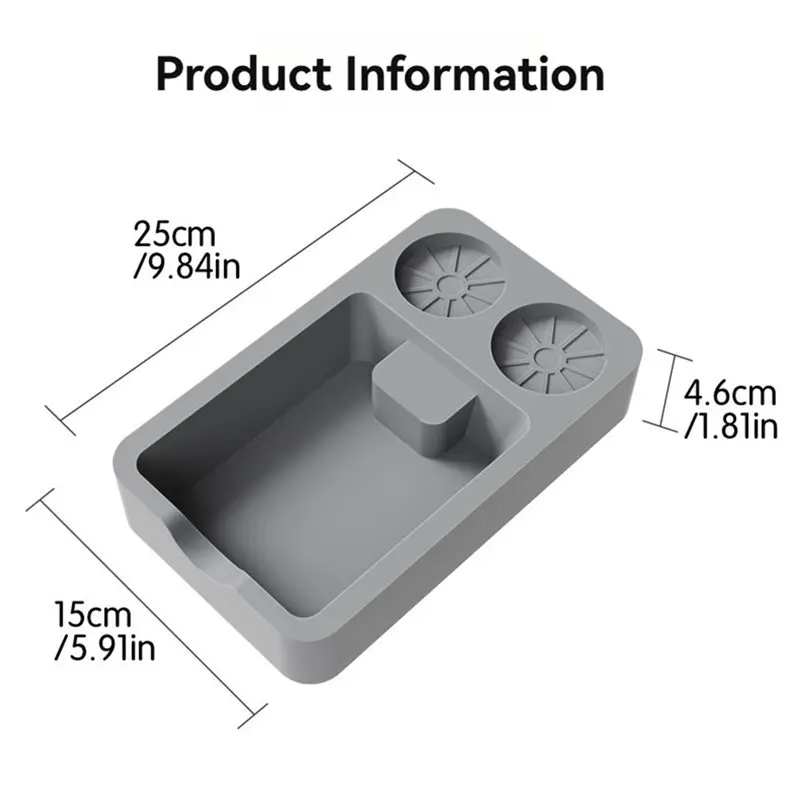 B47B-سيليكون سدادة قهوة حامل أدوات القهوة حامل متعدد الوظائف سدادة قهوة حامل لسطح المكتب بار متجر أ