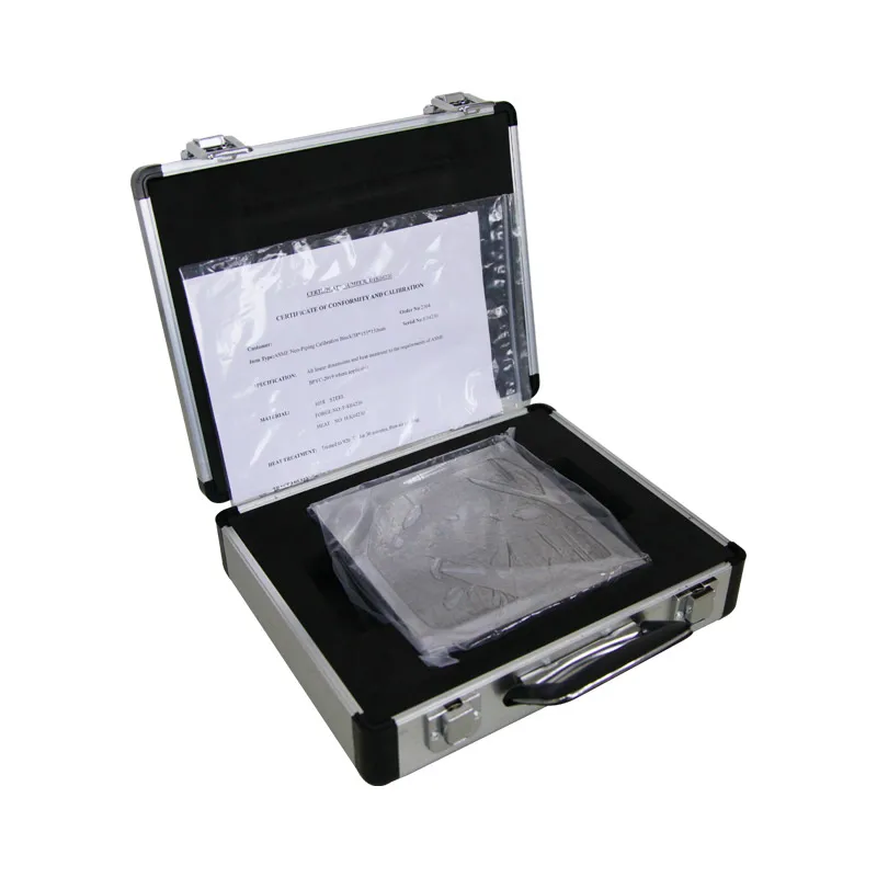 Imagem -04 - Yushi-asme Basic Aço Calibração Bloco Ndt Espessura 19 mm 38 mm 1018