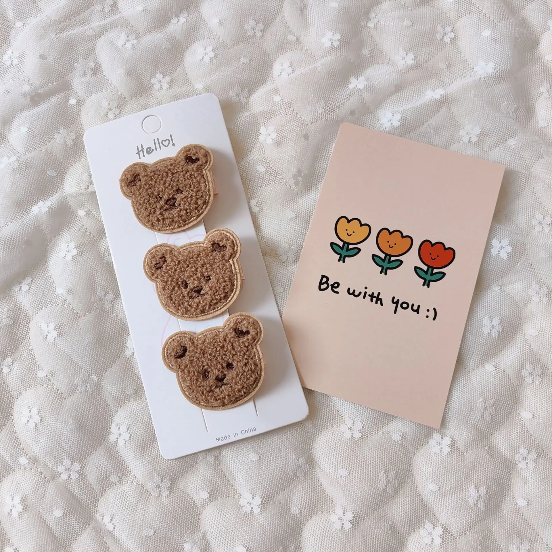 3 unids/set de Clip Bb de dibujos animados para niños, Clip para el pelo de conejo y oso, Clip LATERAL para niñas, accesorios para el cabello para niñas