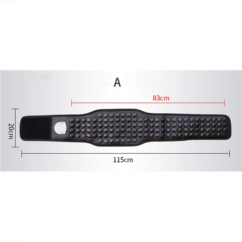 Pierre de germanium pour la protection contre la chaleur de l'abdomen lombaire, chauffage électrique, physiothérapie au chaud, soins de santé, sp/ms, tomaline