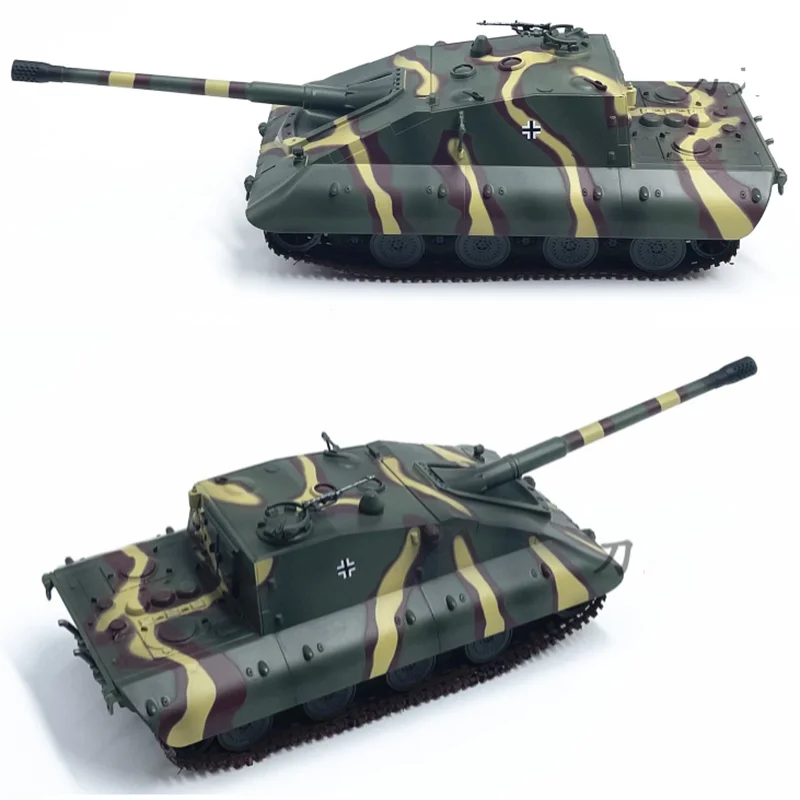 1:72 Scale German E-100 Tank Destroyer Militarized Combat Crawler Tank Model Collection 35123 Collection Toy Gift