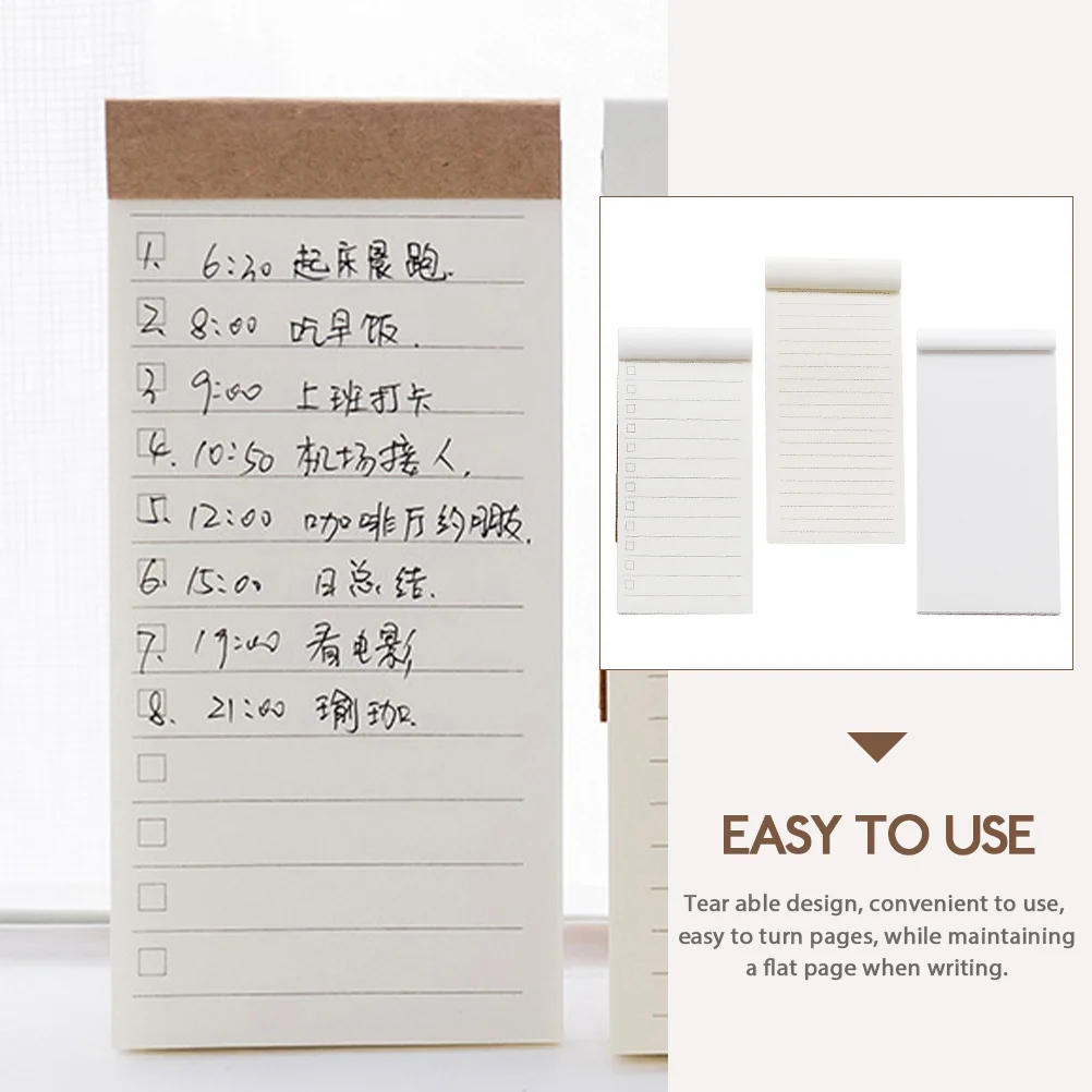 

15Pcs Fine Workmanship Good Texture Notepad Tear Convenient Use Daily Planner Note Pads Small Pocket Notepad