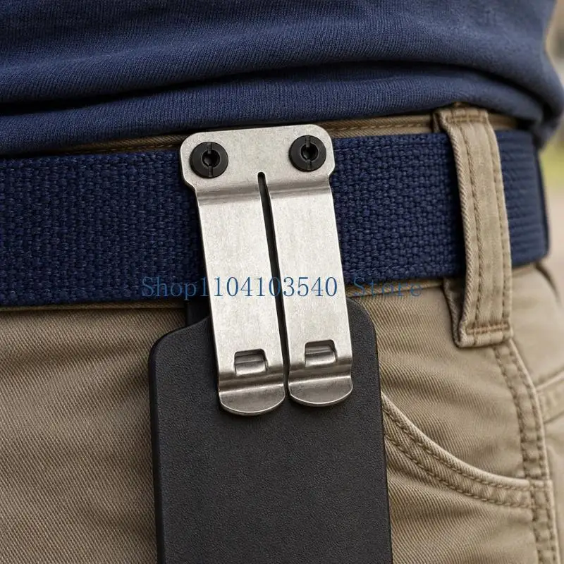 02DC Tool Sheath Belt Clip with Split Body and Retaining Ends for Easy to Carry