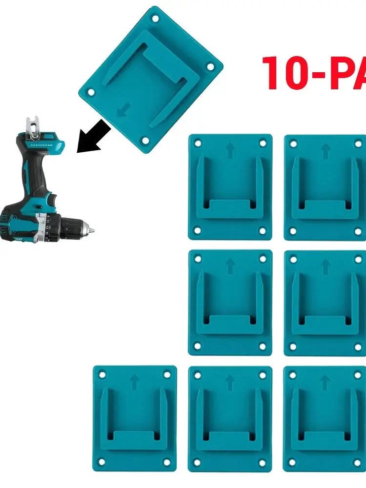 1-10 pièces pour Makita 18V pour Bosch 18V porte-outil porte-outils de forage support de rangement mural pour présentoir de Machine
