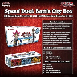 Yu-Gi-Oh TCG High Speed Duel 8 Players Three Fantasy Gods Duel City Gift Box New European English Card