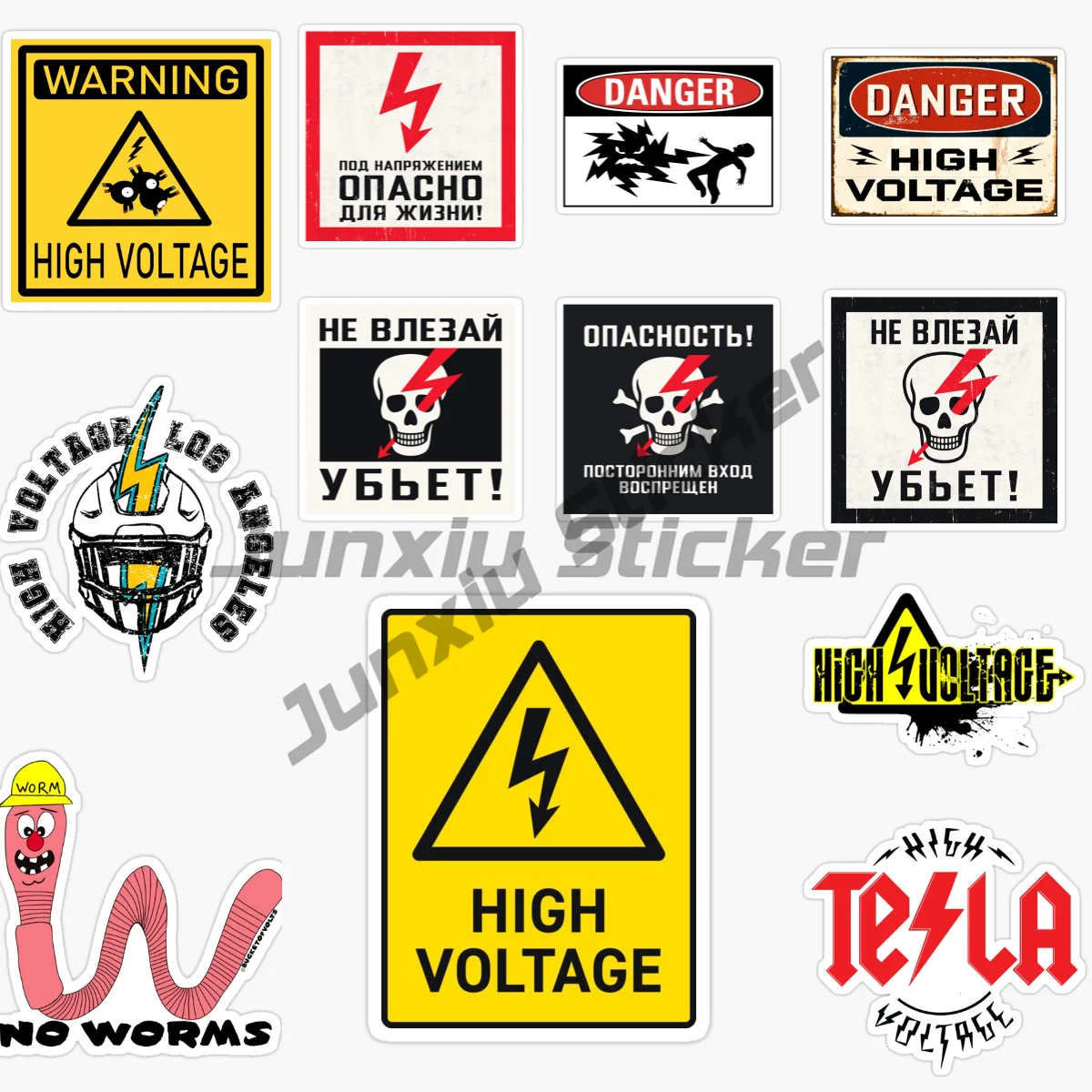 

Предупреждение о опасности, опасность высокого напряжения, опасность Будь осторожны, электричество, виниловая наклейка, наклейка на окно автомобиля, грузовика, электрическая