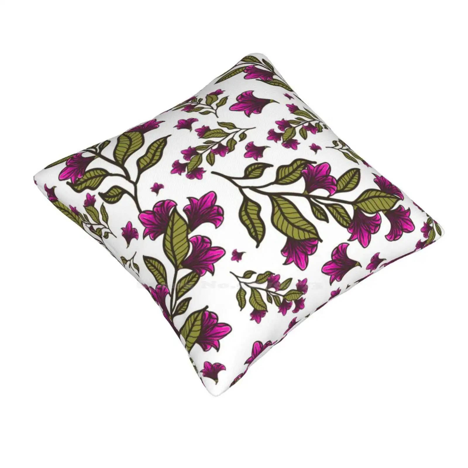 Flowers Cute Pattern Art Colorful Sweet Paisley Pillowslip Pillowcase Crafts Vintage Atmosphere Home Trends Positive