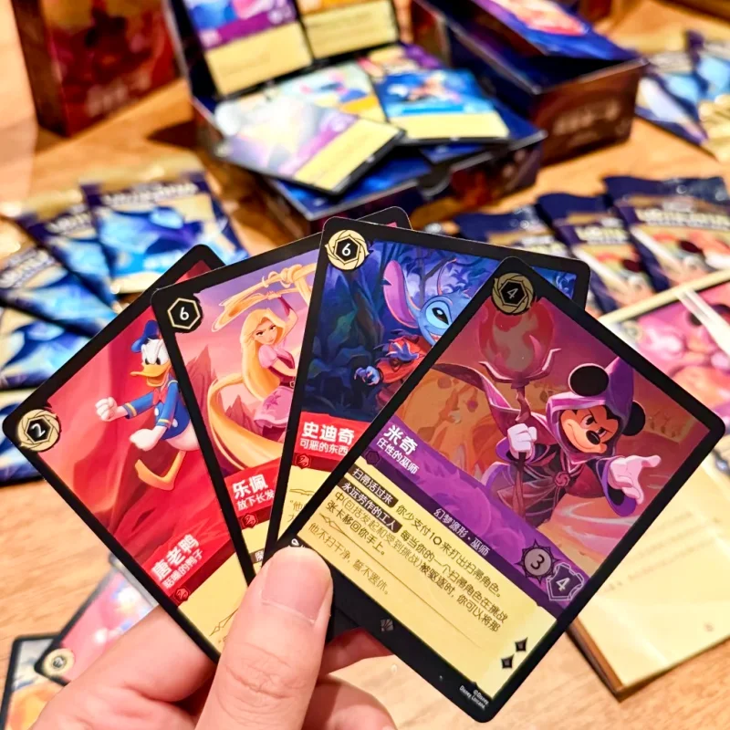 

Lorcana King of the Jungle Anime Character Limited Edition Card Premium Collection Blind Box Toy Gift Best Seller