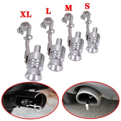 Car Turbo Whistle Universal Aluminum Car Turbo Sound Whistle Muffler Exhaust Pipe  Blow-off Valve Simulator