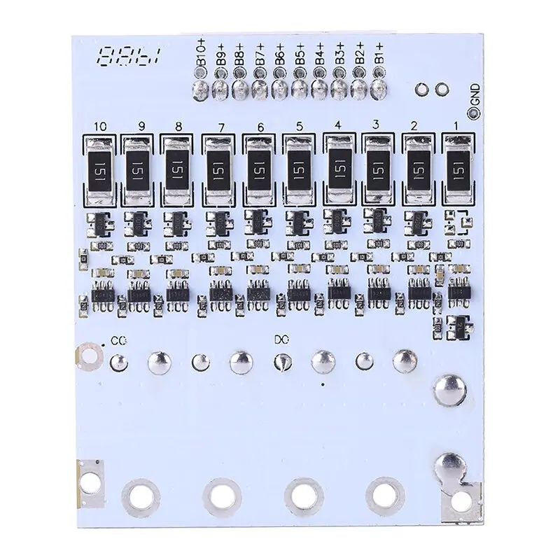 10S36V40A18650Li-ionLithiumBatteryProtectionBMSPCB BoardwithBalance10S36VLi-ion LithiumCell40A