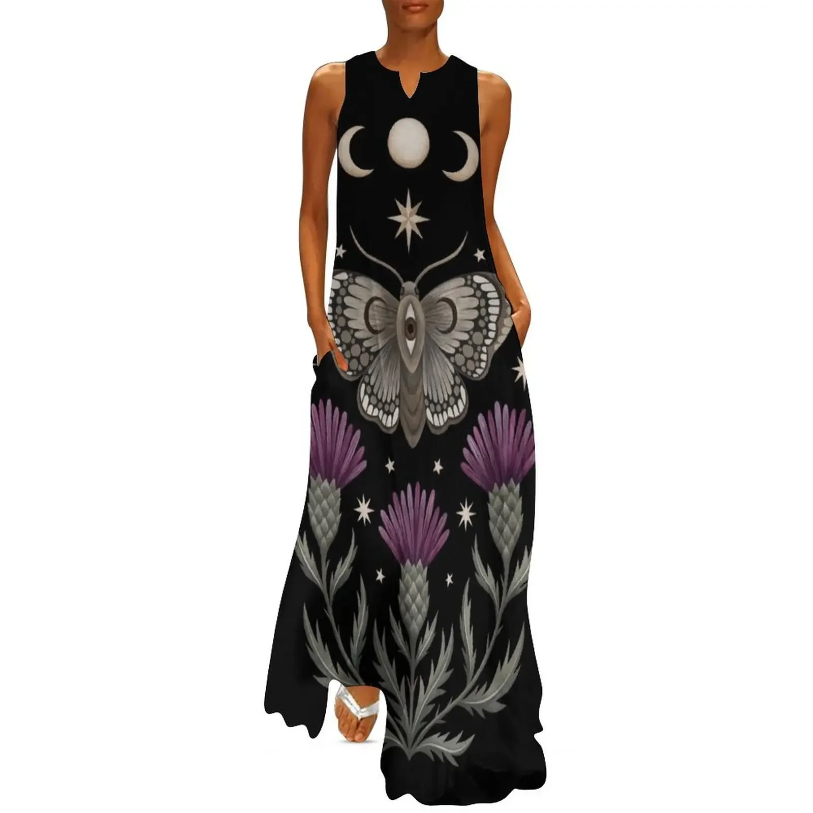 

Thistle and moth Long Dress Women long dress birthday dress for women luxury 2025 summer dresses for women 2025