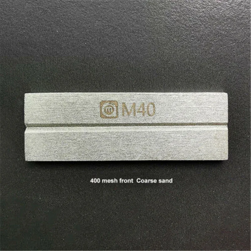 Huimintong-M40 Gold Steel Pinças, Whetstone Pinças, Grinding Blade, Repair Tool, Amaoe