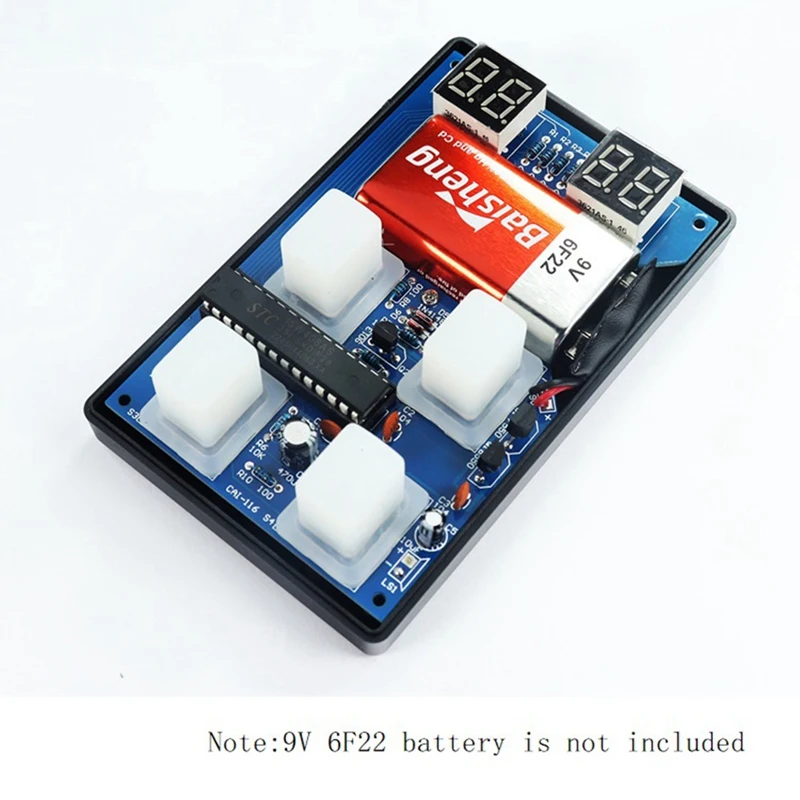 DC 9V Memory Training Game Machine Making Kit Funny LED Electronic Kit Memory Training DIY Kit Puzzle Game Kit Gift image 3