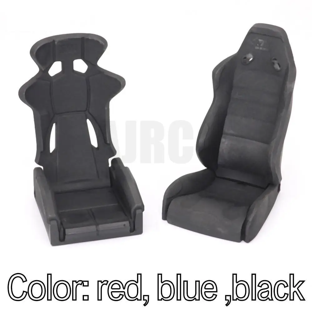 

Black/red/blue simulated driver's seat, suitable for 1:10 RC tracked axial SCX10 90046 WRAITH RR10 TRX4 TRX6 D90 D110 RGT