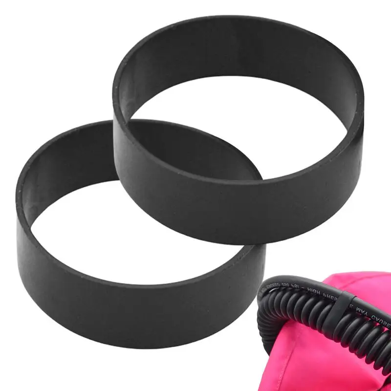 

Webbing Weight Belt 2PCS Diving Rubber Fixing Ring Outdoor Backpack Harness Diving Rubber Ring Scuba Diving Accessories For