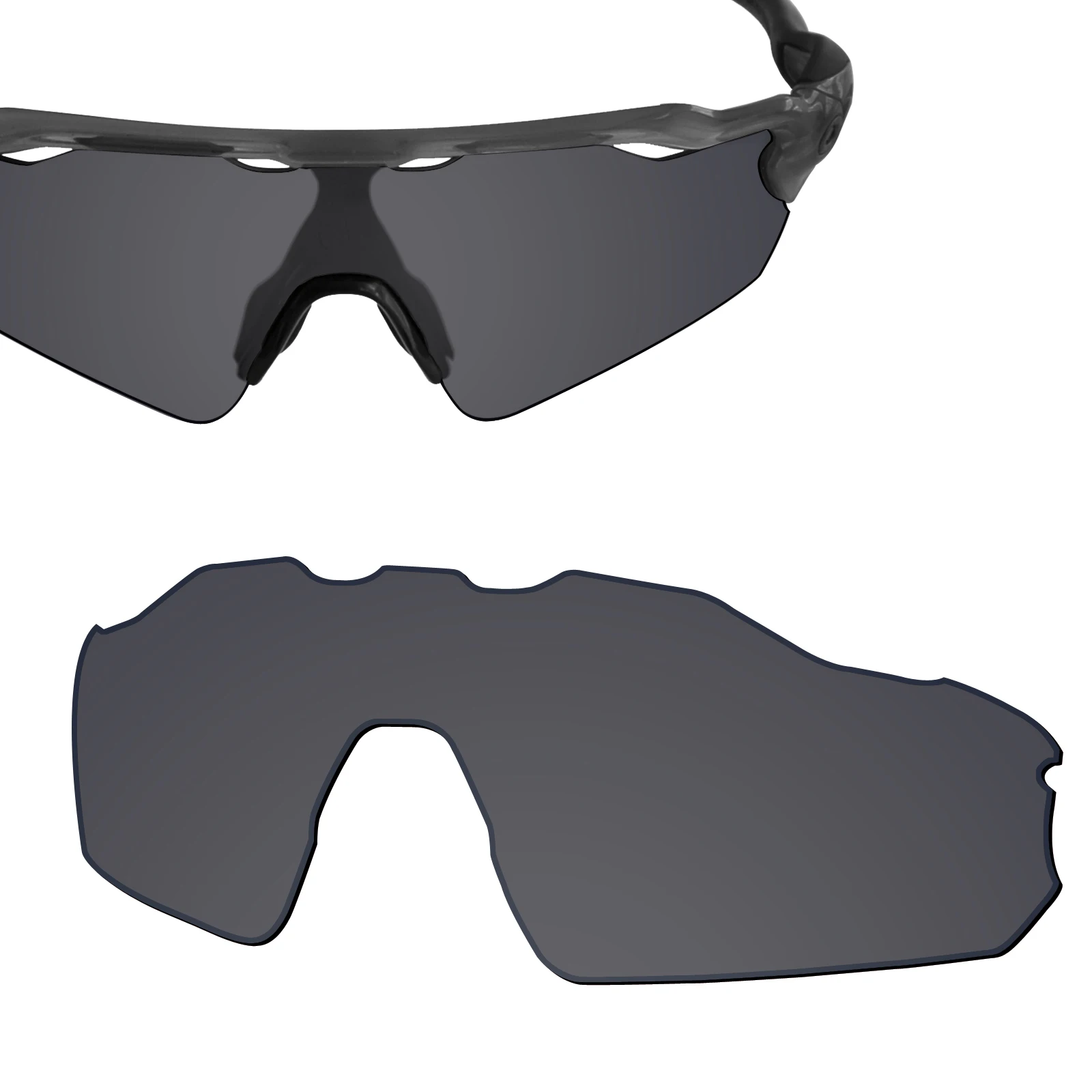 Firtox True UV400 Polarized Lenses Replacement for Oakley Radar EV Pitch OO9211 Sunglasses (Lens Only) - Multiple Colors
