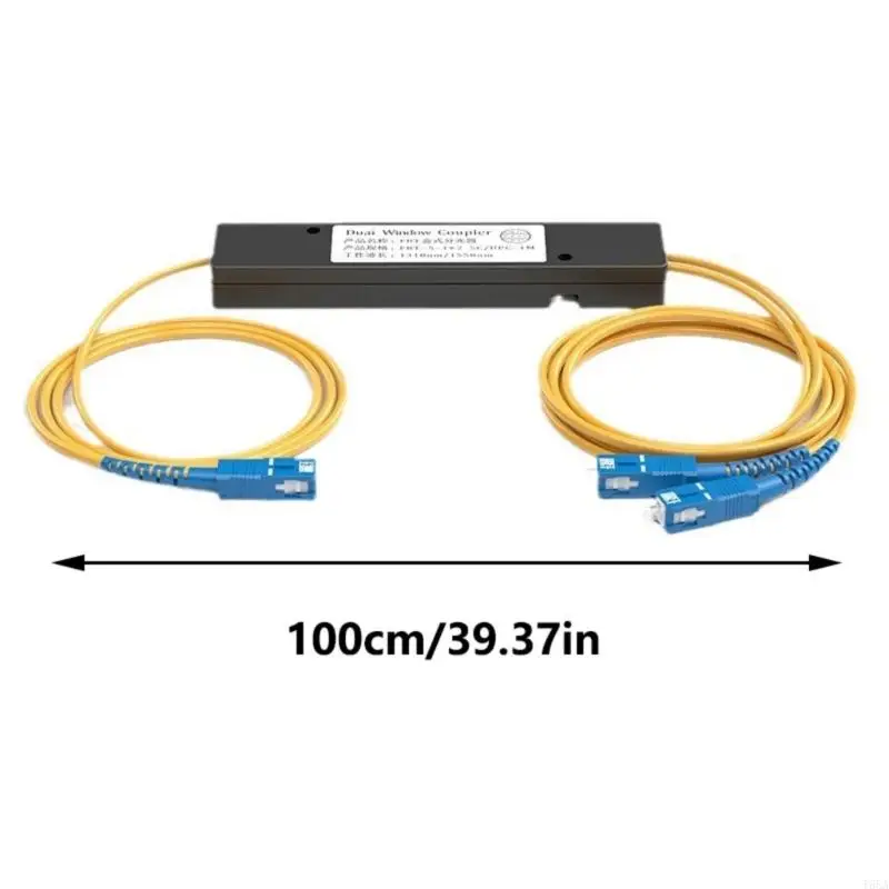 T5EA модернизирует UPC 1x2 PLC SingleMode Fiber Optical Splitter FBT Оптическое оптоволоконное сплиттер для передачи