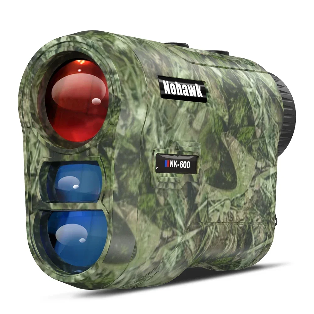 

Nohawk 6X Hunting Rangefinder Camo Distance Measuring Outdoor Wild 650/1200Y with Slope High-Precision Continuous Scan