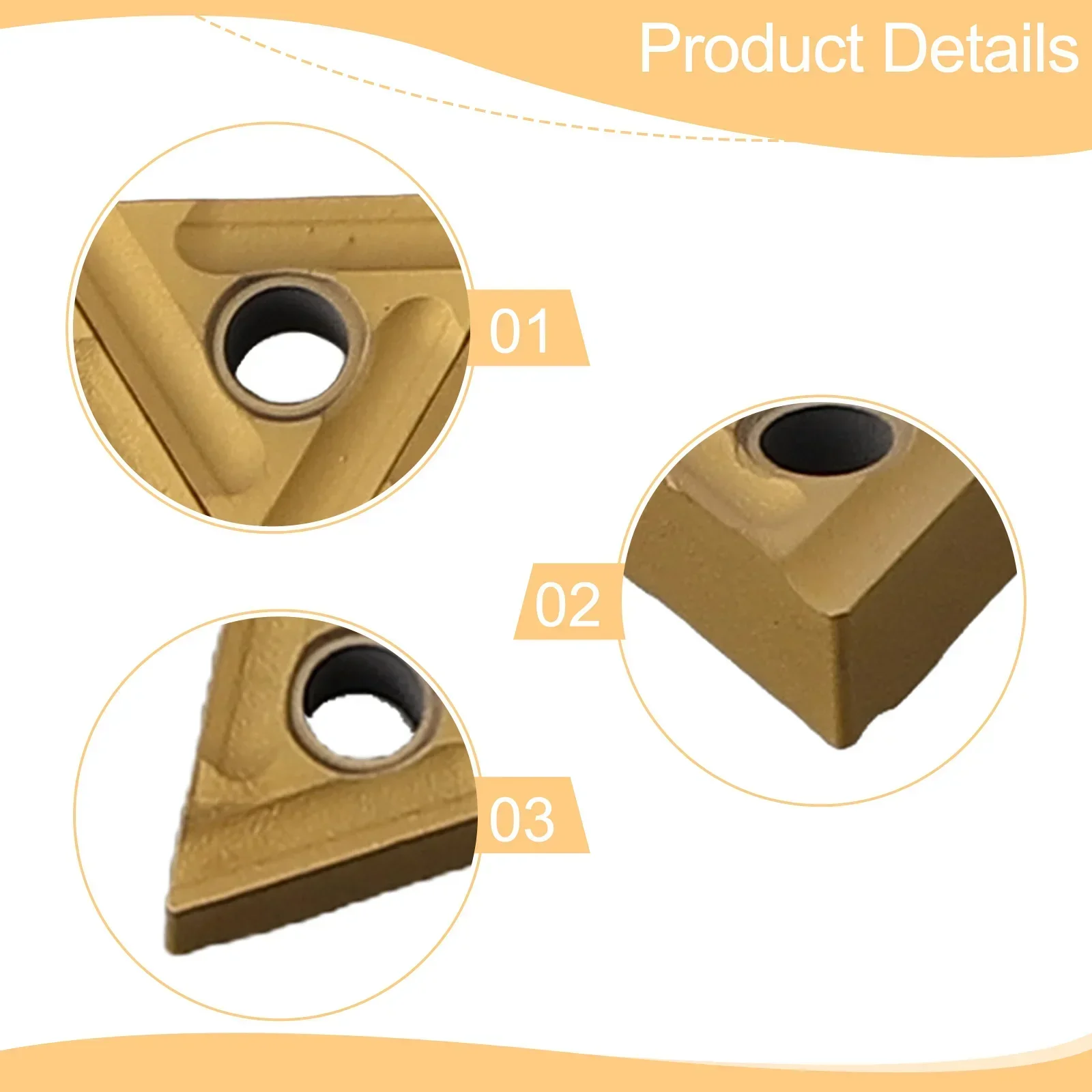 Tools TNMG160404R-S Insert For Tools TNMG160404R-S Turning Inserts 10pcs/box Carbide Carbide Inserts Strong Impact Resistance