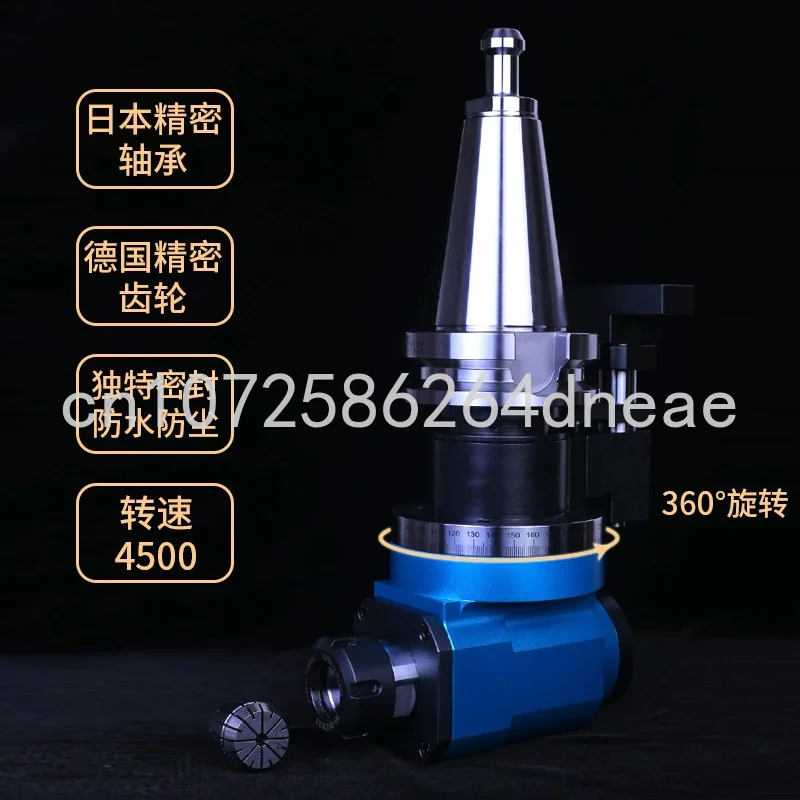 Machining Center BT40-90 Degree Angle Head Side Milling Cutter Handle BT50-AGER25 32 40 Right Angle Milling Head