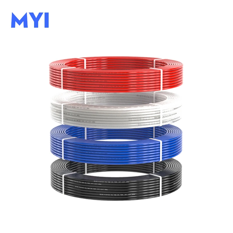 PA6 Tube Pneumatic Air Hose 10M Nylon Tube High Pressure Oil Pipe OD 4mm 5mm 6mm*1 8mm 10mm 12mm PA11-6 Tubing PA6