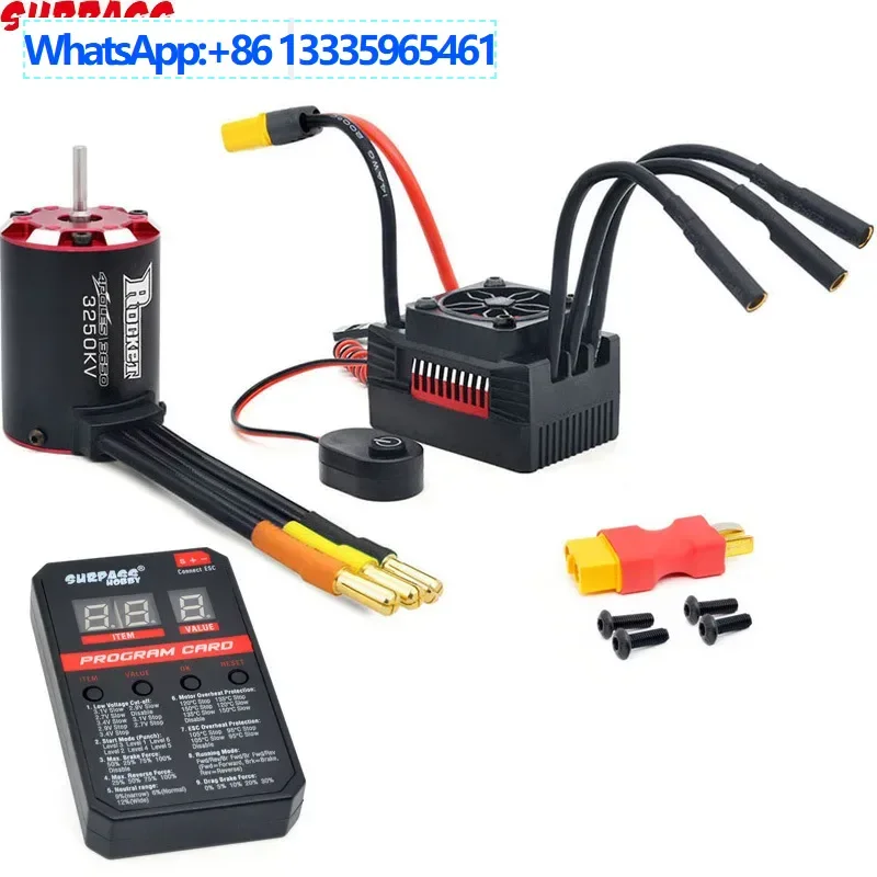 

ROCKET-RC 3650 Brushless Motor 5600/4700/4350/3250KV + ESC Model Parts Motor