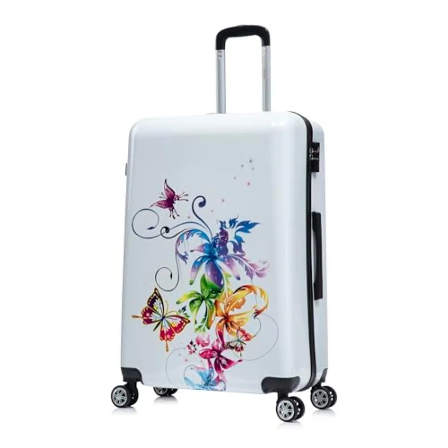Print Durable Lightweight Travel Bag Handle and Trolley