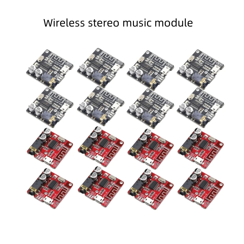 5/3/1 Pcs Bluetooth-compatible Audio Receiver Board VHM-314 5V Power Wireless Music Module 3.7-5V MP3 Lossless Decoder Board