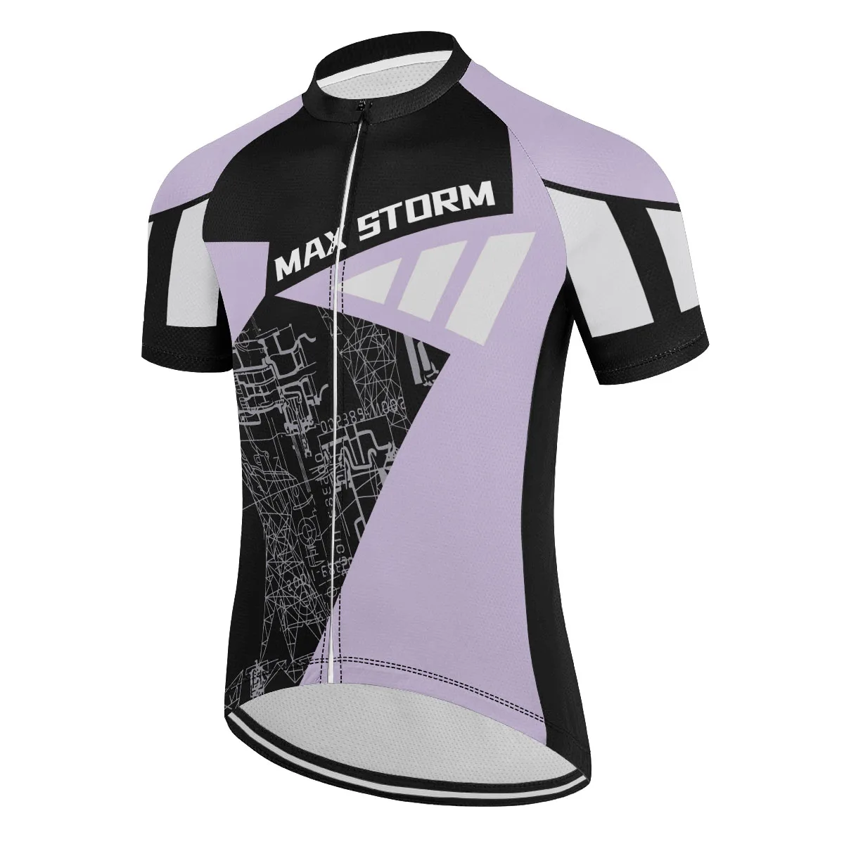 Max Storm Cycling Jersey Man Mountain Bike Clothing Quick-Dry Racing MTB Bicycle Clothes Uniform Breathale Cycling Clothing Wear