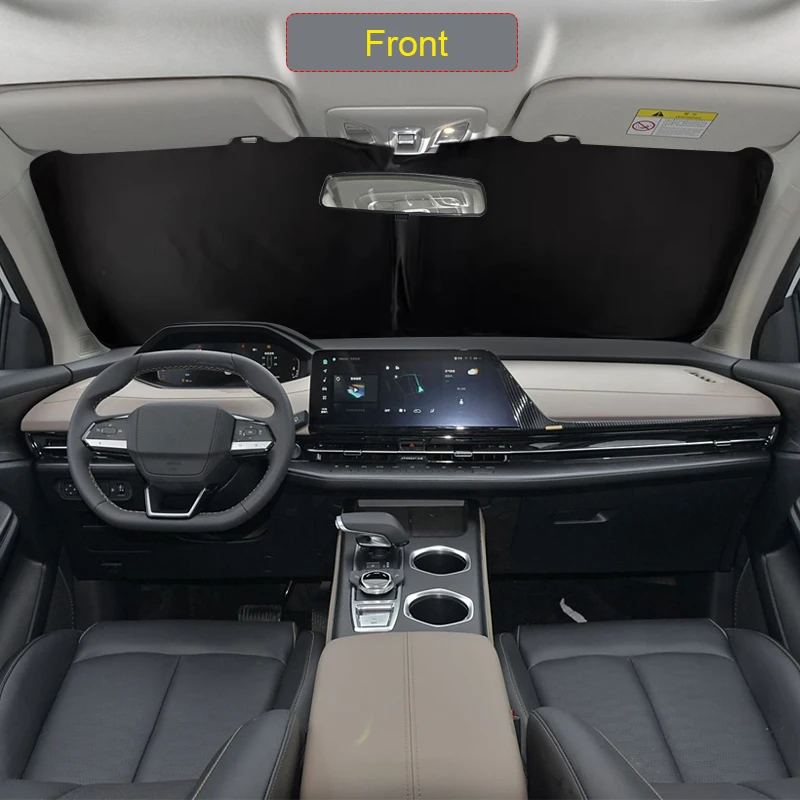 

Car Black Windows Privacy Sunshade For CHANGAN CS55 PLUS 2022-Present Anti-UV Heat Insulation Protect Cover Interior Accessories