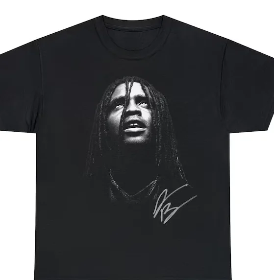 Chief Keef Merch Signature T-Shirt, Homage Vintage Rap Tee Hip Hop Style