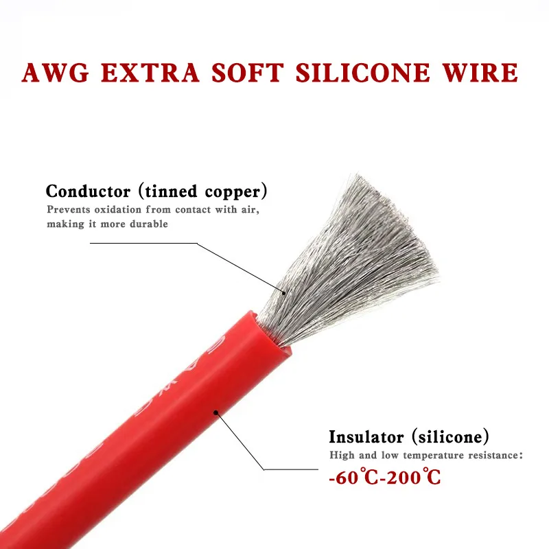 XT90/XT60 to C14 3pin Power Socket Wire10AWG/12AWG Male Female Battery Car Charging Connector New Energy E-bike Charging Cable