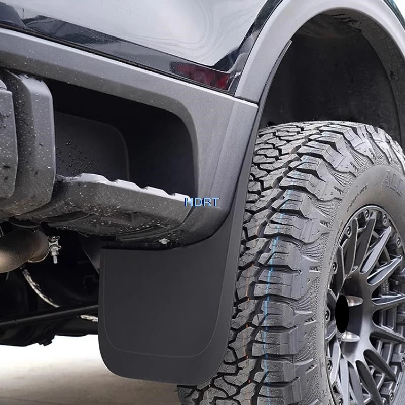 Car Styling Front Rear Mudguard Cover For Ford Ranger T9 2023 + Fender Mud Guard Flap Splash Flap Plate Mudflapor Accessories