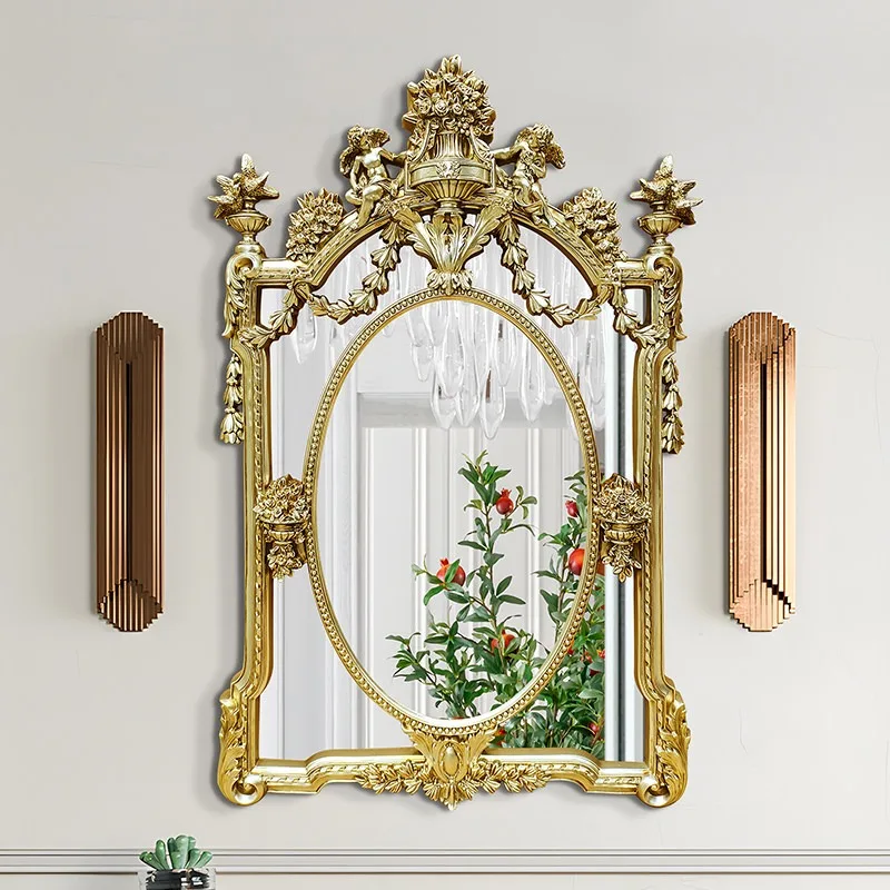 Wall  Porch Fireplace Mirror Decorative r Princess Wind Photographic Mirror Photography Shooting