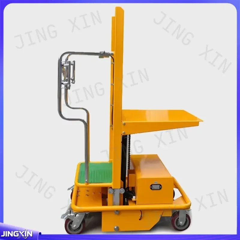 Custom for Electric Order Picking Truck 60Ah Battery Light Duty Mobile Platform Warehouse Loading Unloading Equipment High