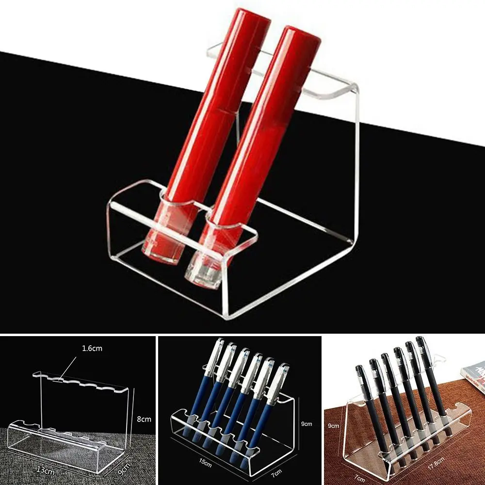 Multifunktionale Acryl Kreative Schreibwaren Display Rack Stift Halter Display Stand Make-Up Pinsel Halter
