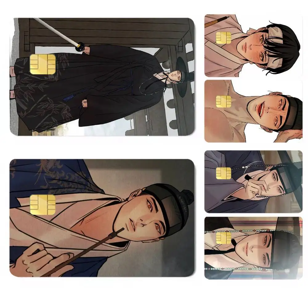 Painter of the Night Credit Card HD Stickers Premium matte film effectively prevents fingerprints and daily abrasion.