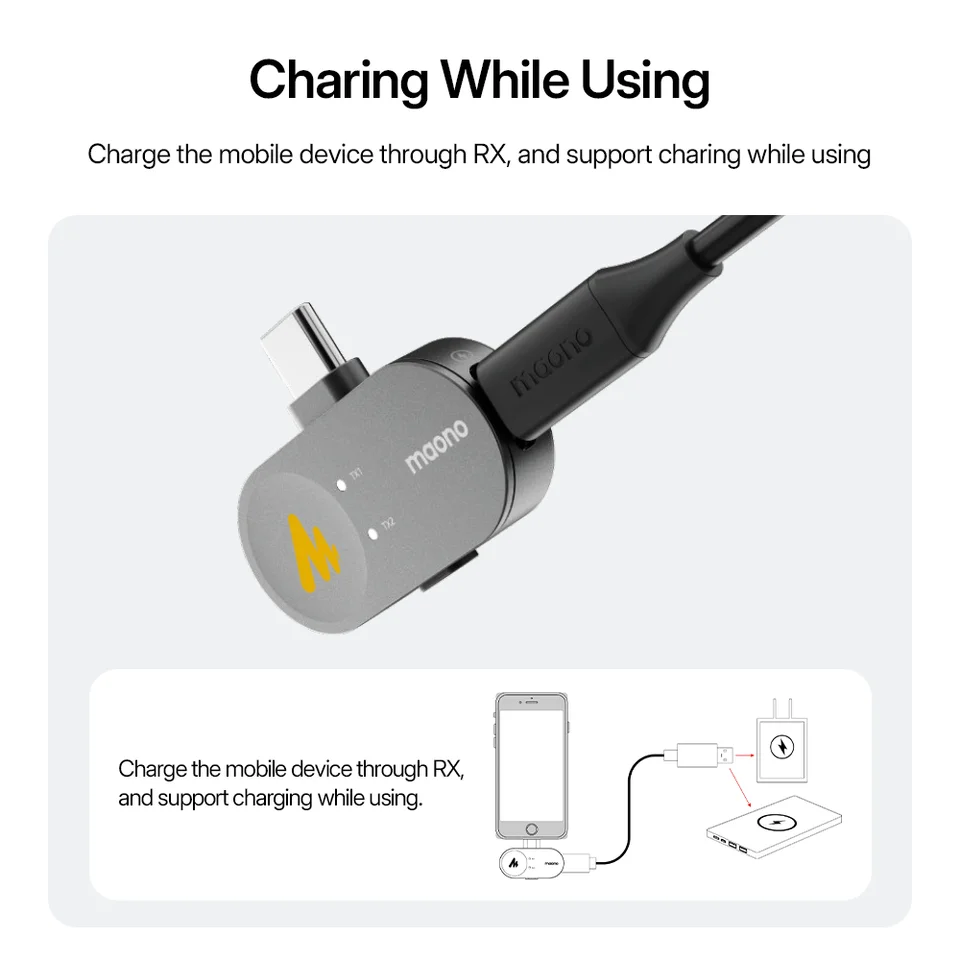 maono Wave T5アクセサリー カメラ用Lightning Type Cレシーバー T5