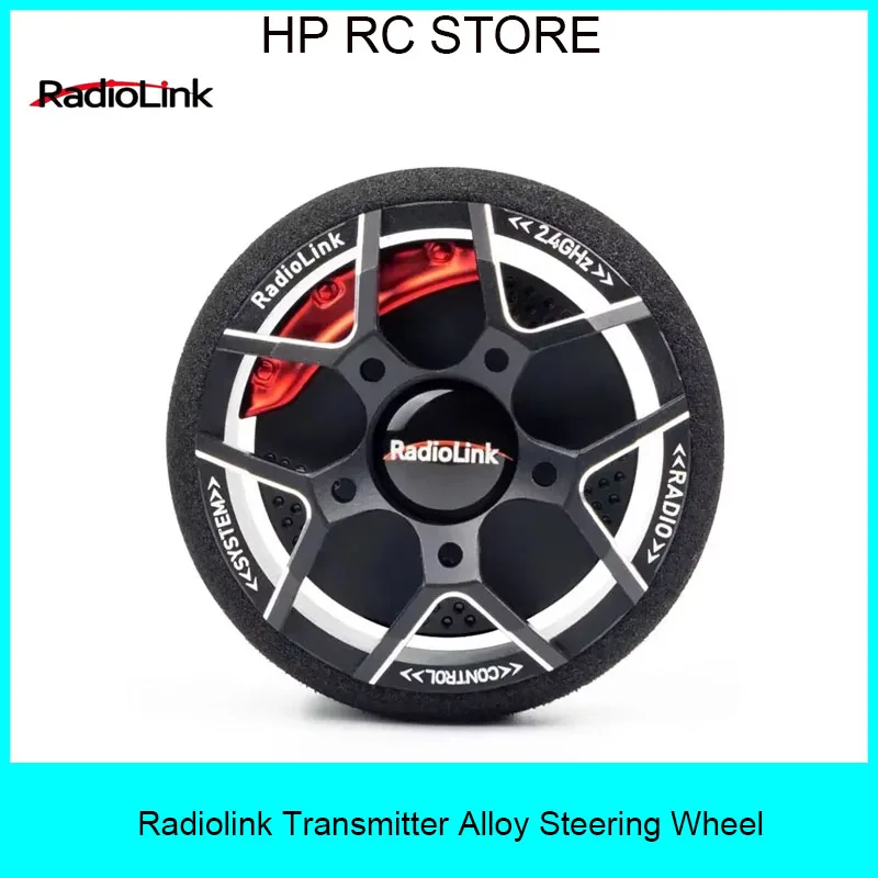 Radiolink Transmitter Alloy Steering Wheel Car Ship Model Remote Control Metal Handwheel for RC8X RC6GS RC4GS  Accessories RC view 2