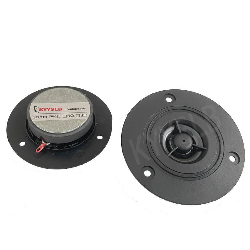 Kyyslb 10W 4Ohm หน่วยลำโพงทวีตเตอร์3นิ้วแผง74มมบ้านเสียงสูงเครื่องขยายเสียงชุดขับลำโพง